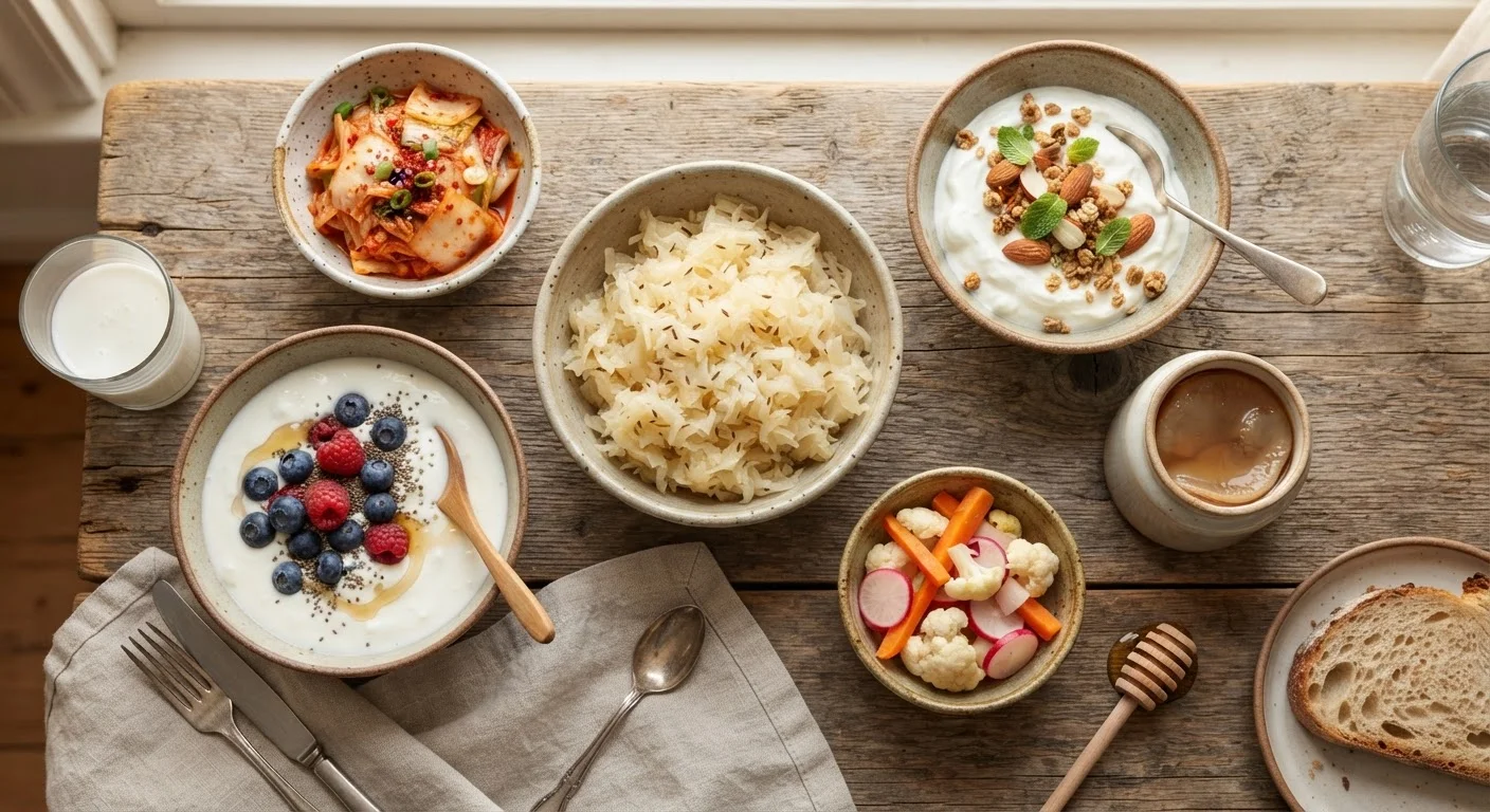 Fermented Foods and Gut Health: Separating Evidence from Enthusiasm