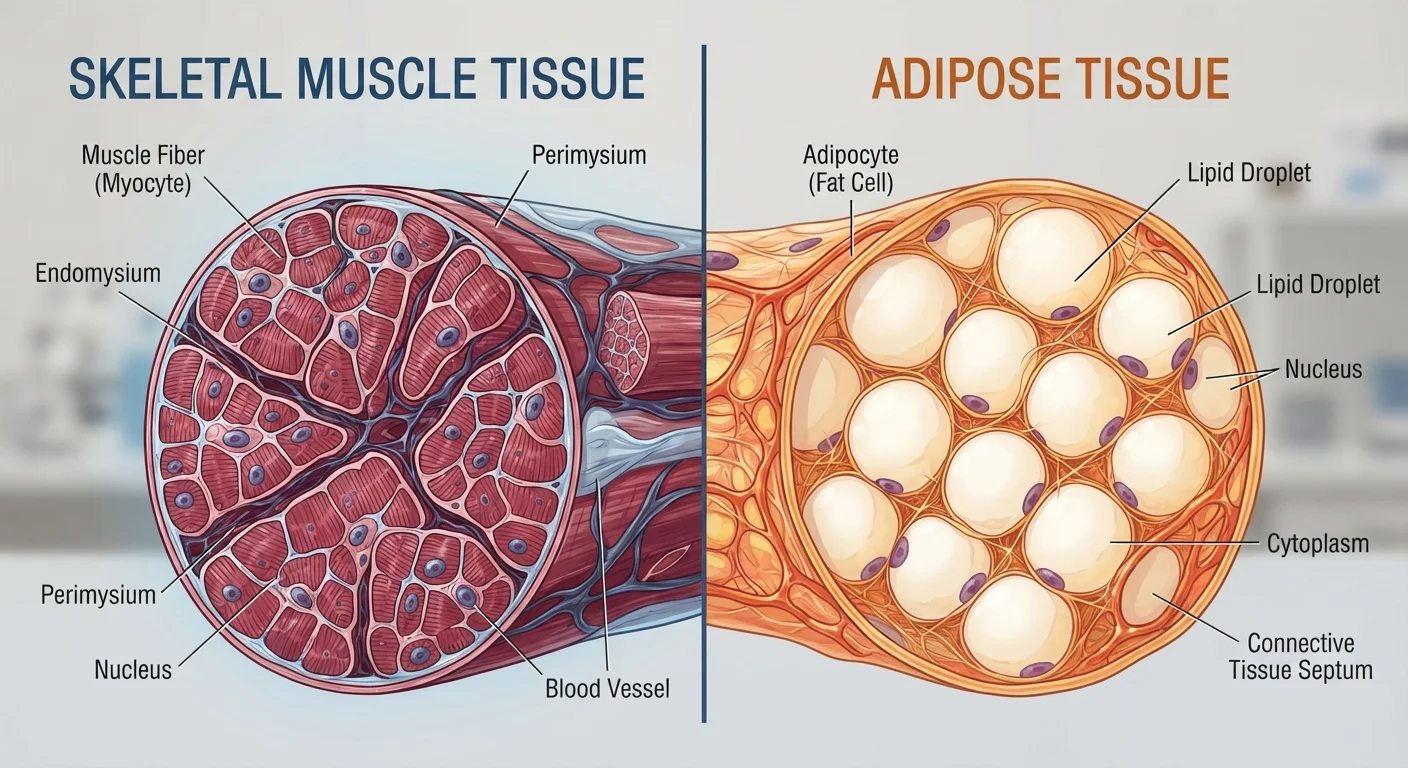 Muscle vs. Fat: Which One Really Burns More Calories at Rest?
