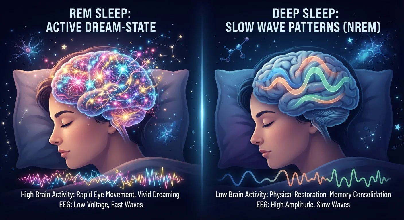 REM vs. Non-REM Sleep: What Sets These Two States Apart