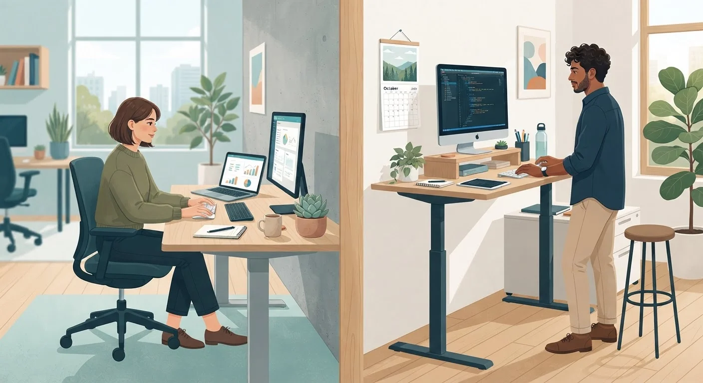 Sitting vs. Standing Throughout the Day: What the Difference Means for Your Body