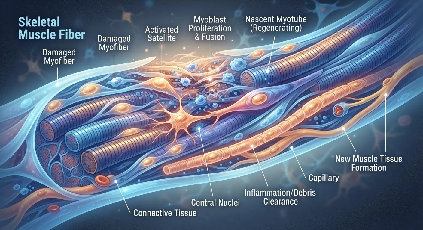 The Physiology of Muscle Repair: What Happens Between Workouts