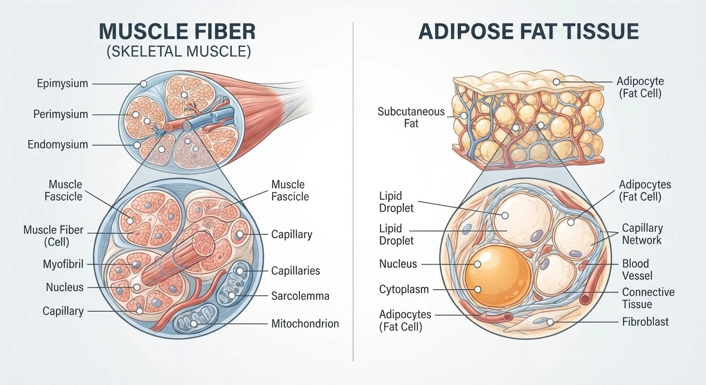 The Science Behind Muscle and Fat: How Each Tissue Affects Your Health