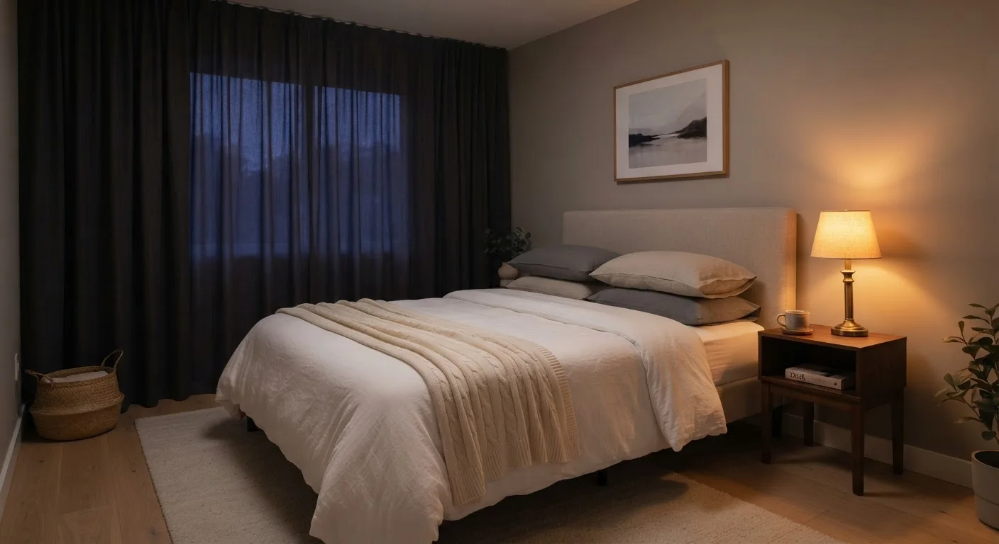 Your Evening Bedroom Checklist for a Better Night's Sleep